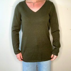 Olive Green Sweater